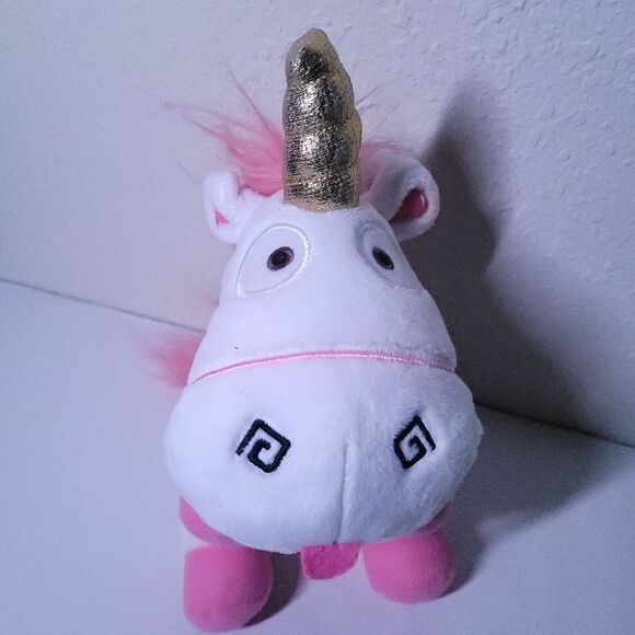 Universal Studios Despicable Me Agnes Fluffy Unicorn Cutie Plush - Picture 8 of 8